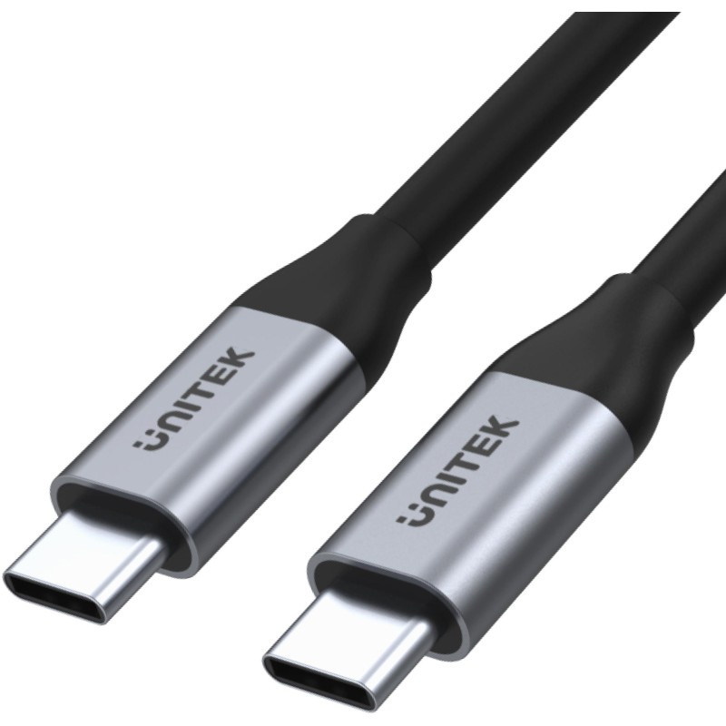 Kabel USB Unitek USB-C na USB-C 10Gbps 4K 60Hz 20V/5A Kabel USB Unitek USB-C na USB-C 10Gbps 4K 60Hz 20V/5A