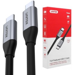 Kabel USB Unitek USB-C na USB-C 10Gbps 4K 60Hz 20V/5A