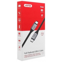 Kabel USB Unitek USB-C na USB-C 10Gbps 4K 60Hz 20V/5A