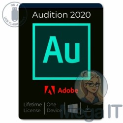 Audition - 2020 - Licencja Wieczysta (LifeTime) - Windows - Użytkownik Indywidualny - BOX (USB)