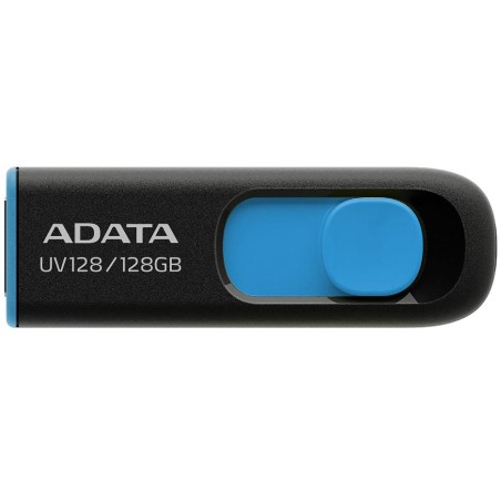 Adata Pendrive UV128 128GB USB 3.2 Gen1 czarno - niebieski