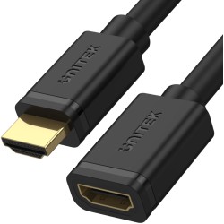 Unitek przedłużacz HDMI (M) - HDMI (F) 2.0 3 m
