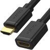 Unitek przedłużacz HDMI (M) - HDMI (F) 2.0 3 m