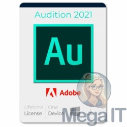 Audition - 2021 - Licencja Wieczysta (LifeTime) - Windows - Użytkownik Indywidualny - BOX (ESD)