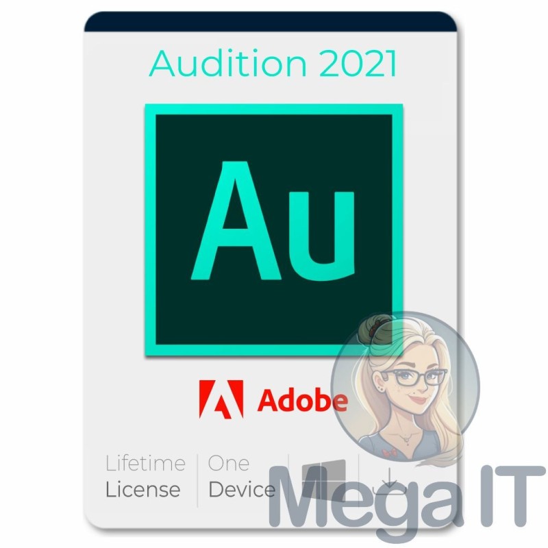 Audition - 2021 - Licencja Wieczysta (LifeTime) - Windows - Użytkownik Indywidualny - BOX (ESD) Audition - 2021 - Licencja Wieczysta (LifeTime) - Windows - Użytkownik Indywidualny - BOX (ESD)