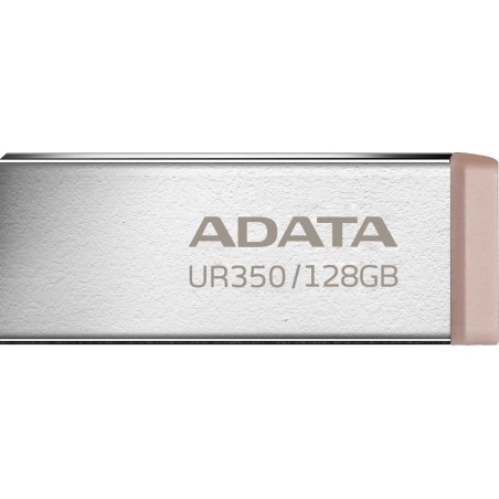 Adata Pendrive UR350 128GB USB3.2 Gen1 Metal brązowy