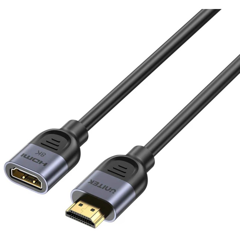 Adapter Unitek przedłużacz HDMI (M) - HDMI (F) 2.1, 8K 0,5m
