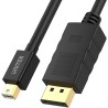 Unitek Y-C611BK przewód miniDisplayport/Displayport M/M 2m