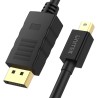 Unitek Y-C611BK przewód miniDisplayport/Displayport M/M 2m