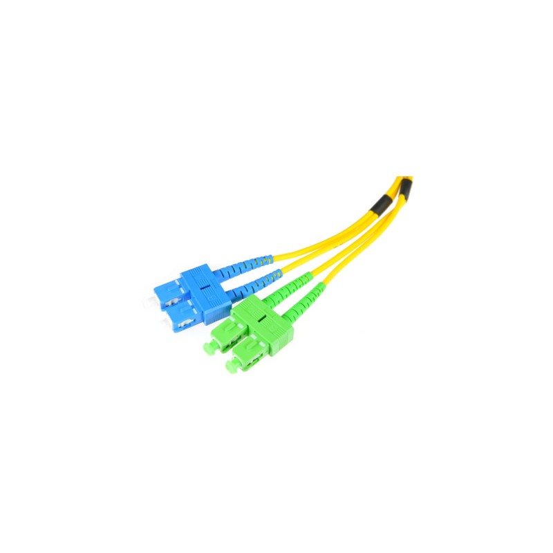 PATCHCORD ŚWIATŁOWODOWY SM SC/UPC-SC/APC DUPLEX 3m