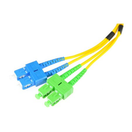 PATCHCORD ŚWIATŁOWODOWY SM SC/UPC-SC/APC DUPLEX 3m