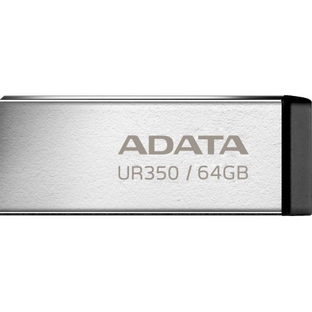 Adata Pendrive UR350 64GB USB3.2 Gen2 Metal czarny