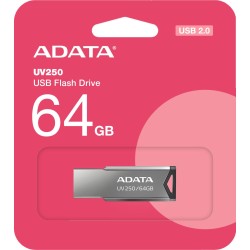 Adata Pendrive UV250 64GB USB2.0 Metal