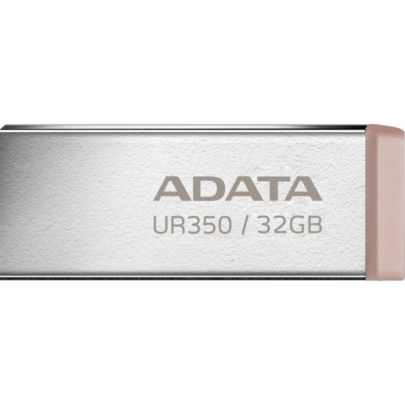 Adata Pendrive UR350 32GB USB3.2 Gen1 Metal brązowy Adata Pendrive UR350 32GB USB3.2 Gen1 Metal brązowy