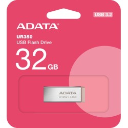 Adata Pendrive UR350 32GB USB3.2 Gen1 Metal brązowy