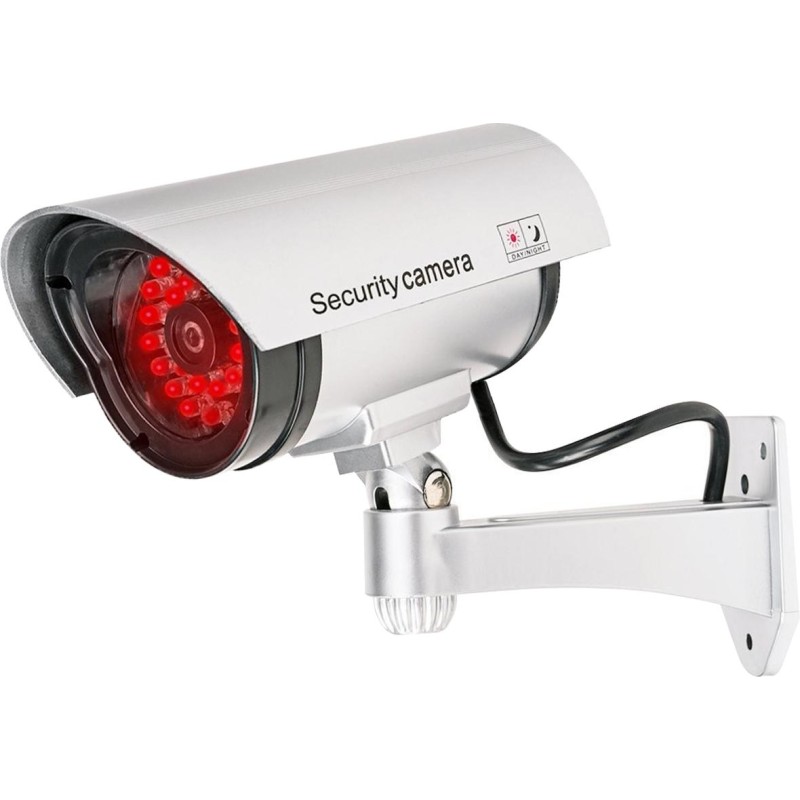 Atrapa kamery tubowej srebrna 30LED AT-2B-S Atrapa kamery tubowej srebrna 30LED AT-2B-S