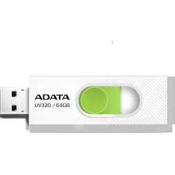 Adata Pendrive UV320 64GB USB 3.2 Gen1 Biały