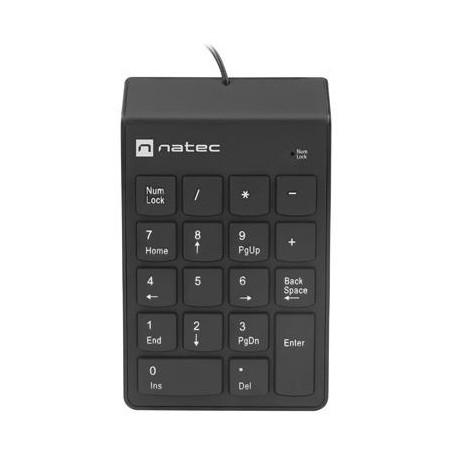 Klawiatura numeryczna Natec Goby 2 USB czarna