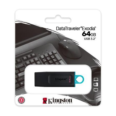 Kingston Pendrive Data Traveler Exodia 64GB USB3.1 Gen1