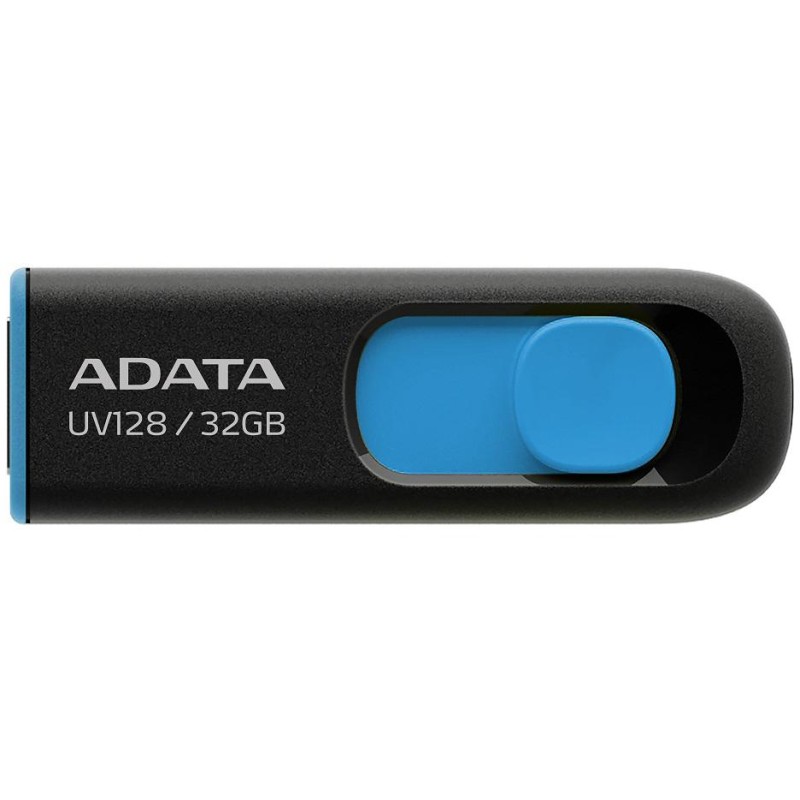 Adata Pendrive UV128 32GB USB 3.2 Gen1 czarno - niebieski