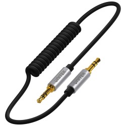 Unitek Y-C922ABK przewód miniJack 3.5mm -miniJack TWIST 1,5m