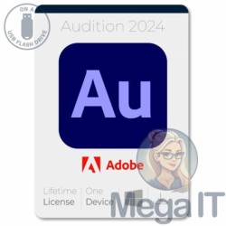 Audition - 2024 - Licencja Wieczysta (LifeTime) - Windows - Licencja Biznes - BOX (USB)