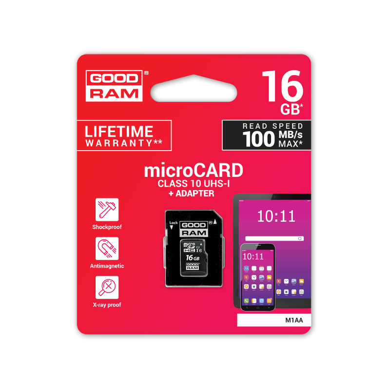 Karta pamięci microSD GOODRAM UHS-I 16GB