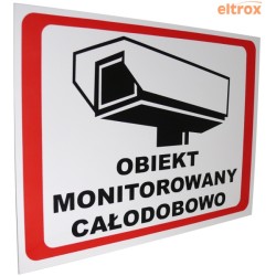 TABLICA OBIEKT MONITOROWANY 6586