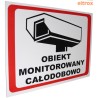 TABLICA OBIEKT MONITOROWANY 6586
