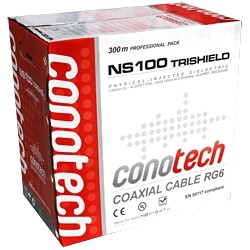 PRZEWÓD KONCENTRYCZNY NS100 Trishield Pull Box- 1m