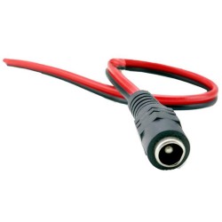 Gniazdo zasilające na kabelku KG01DC-20 1szt.