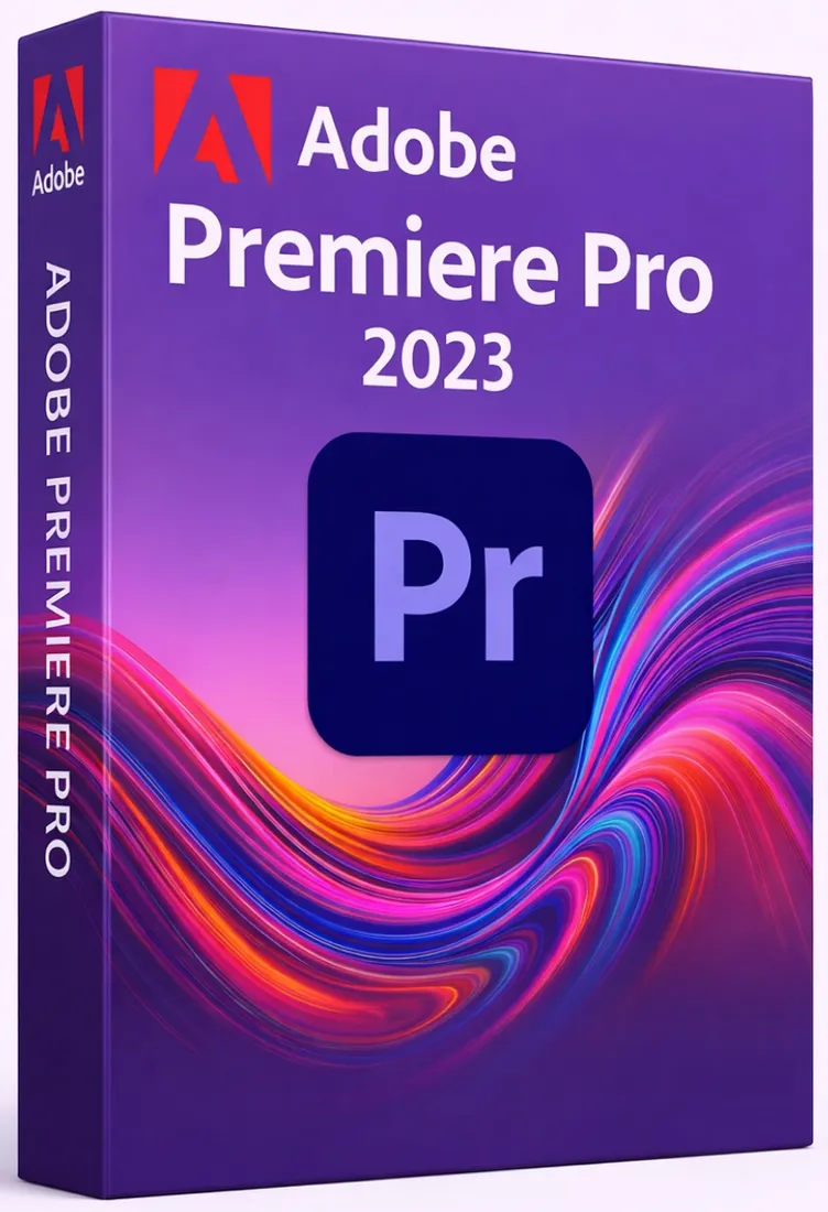 Premiere Pro 2023 -  Licencja Wieczysta (LifeTime) - Windows - Użytkownik Indywidualny - BOX (USB)