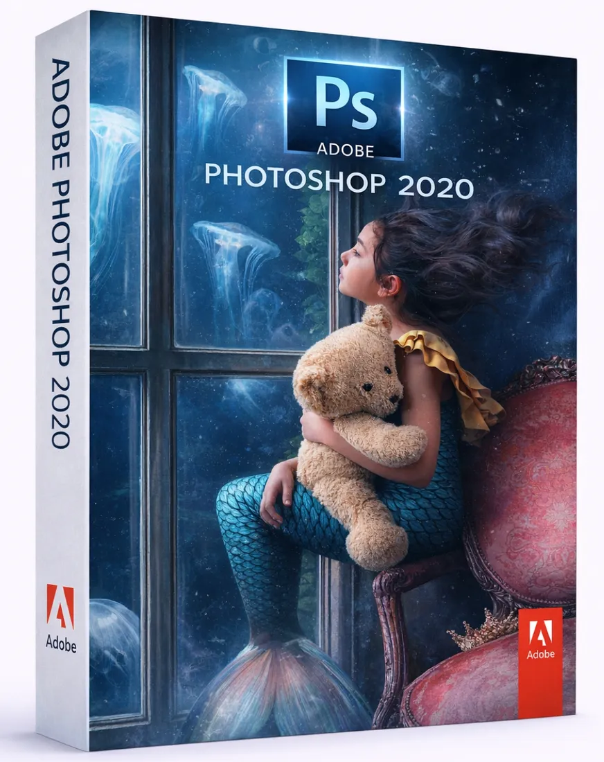 Photoshop 2020 -  Licencja Wieczysta (LifeTime) - Windows - Licencja Biznes - BOX (ESD)