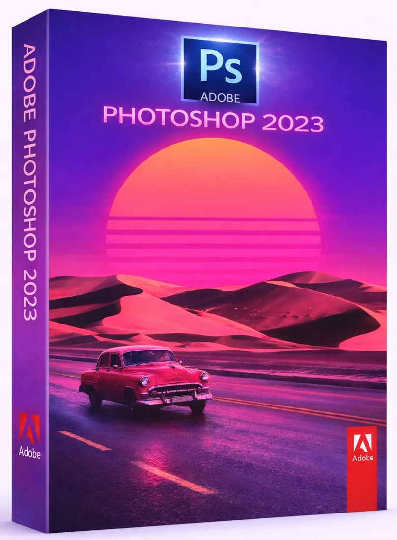 Photoshop 2023 - Licencja Wieczysta (LifeTime) - Windows - Użytkownik Indywidualny - BOX (ESD)