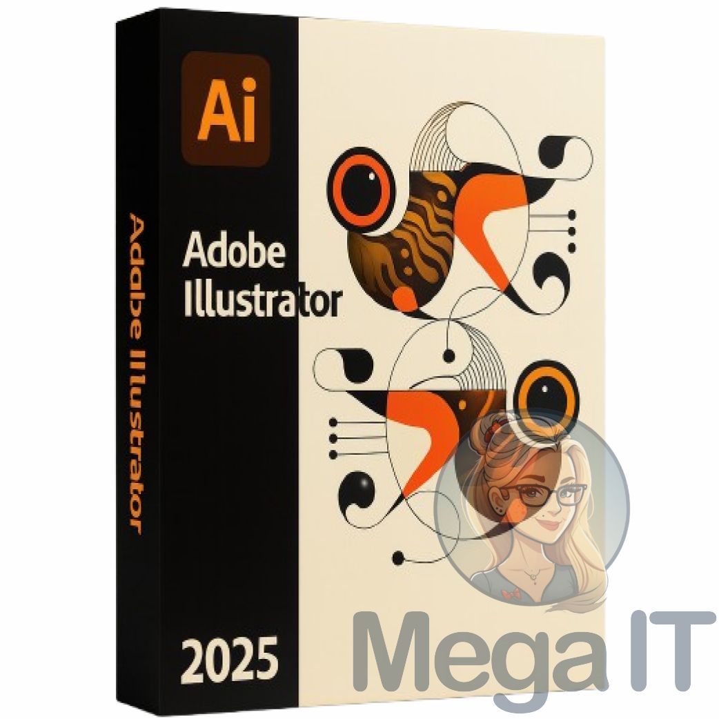 Illustrator 2025 - Licencja Wieczysta (LifeTime) - Windows - Licencja Biznes - BOX (ESD)