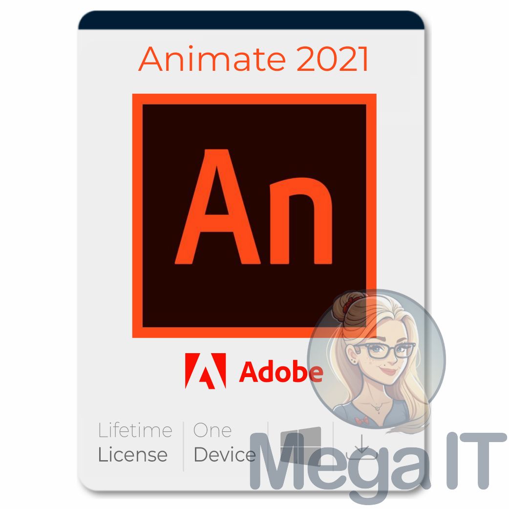 Animate 2021 - Licencja Wieczysta (LifeTime) - Windows - Użytkownik Indywidualny - BOX (ESD)