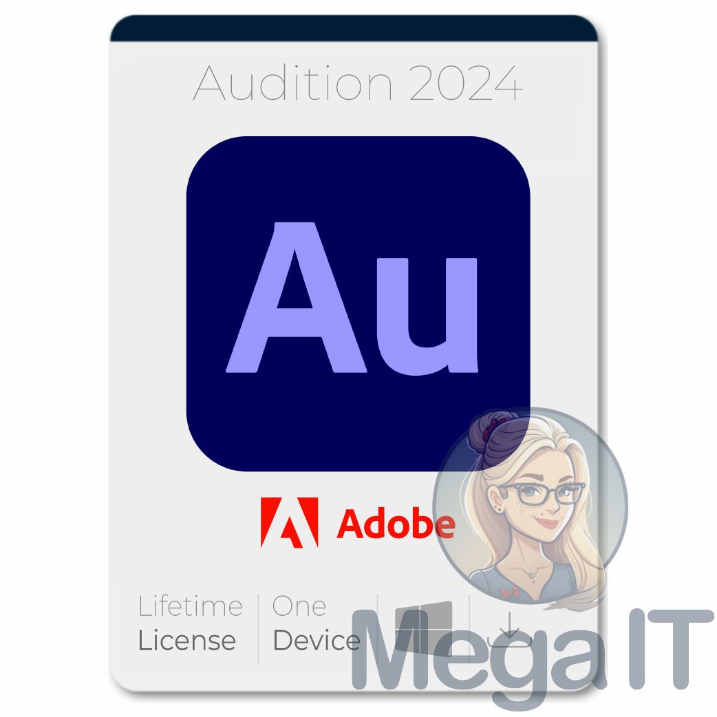 Audition - 2024 - Licencja Wieczysta (LifeTime) - Windows - Użytkownik Indywidualny - BOX (ESD)