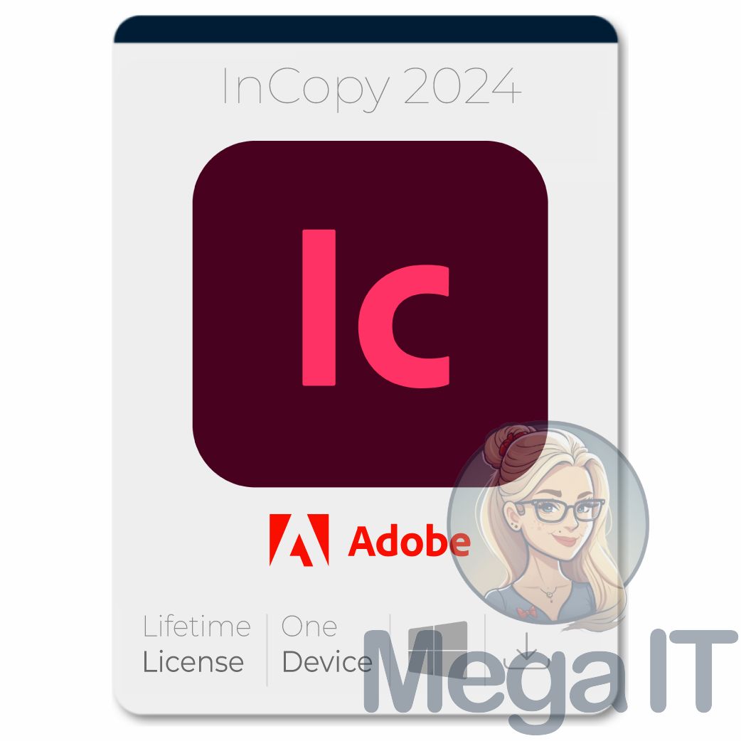 InCopy 2024 - Licencja Wieczysta (LifeTime) - Windows - Licencja Biznes - BOX (ESD)