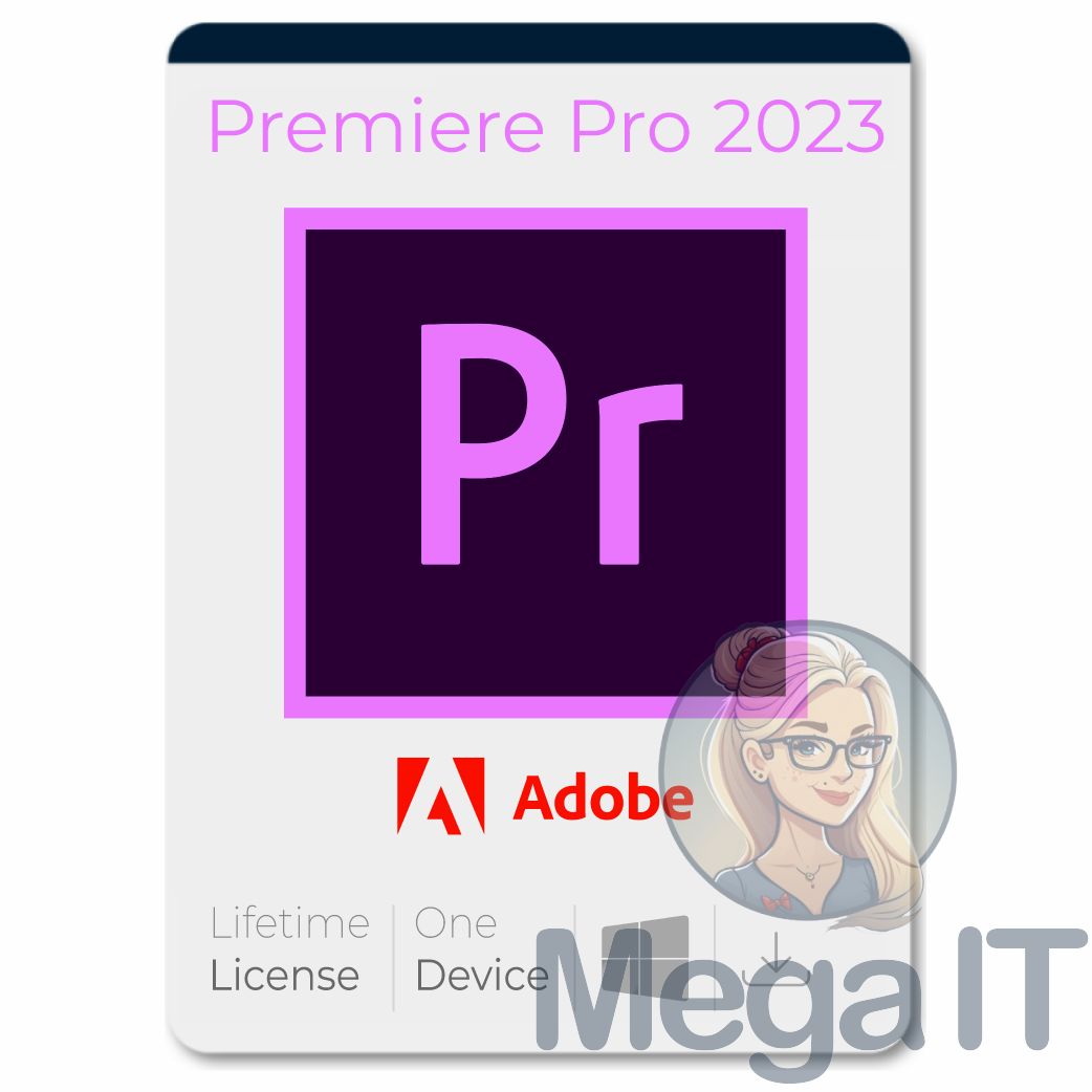Premiere Pro 2023 -  Licencja Wieczysta (LifeTime) - Windows - Użytkownik Indywidualny - BOX (ESD)