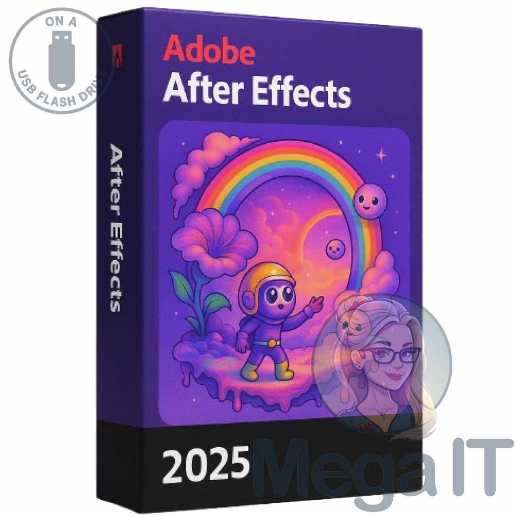 After Effects 2025 - Licencja Wieczysta (LifeTime) - Windows - Licencja Biznes - BOX (USB)