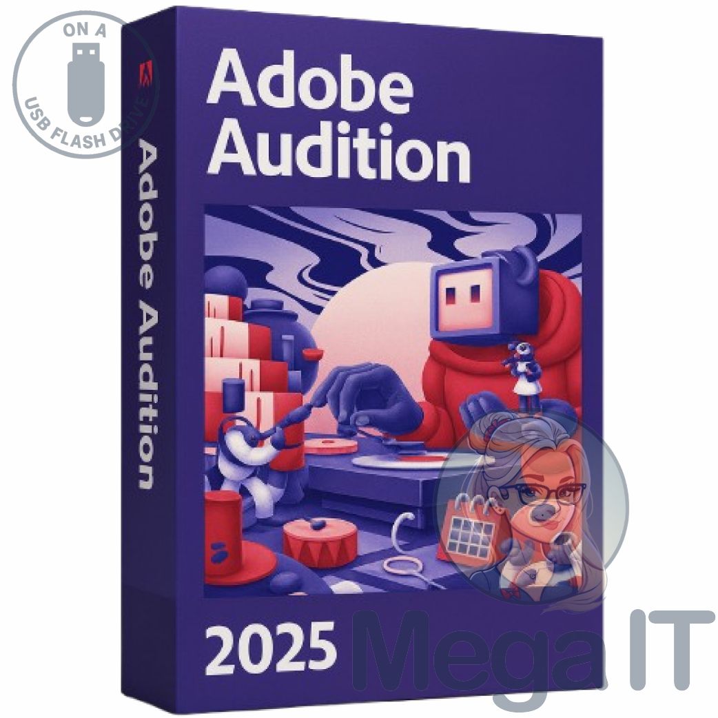 Audition - 2025 - Licencja Wieczysta (LifeTime) - Windows - Użytkownik Indywidualny - BOX (USB)