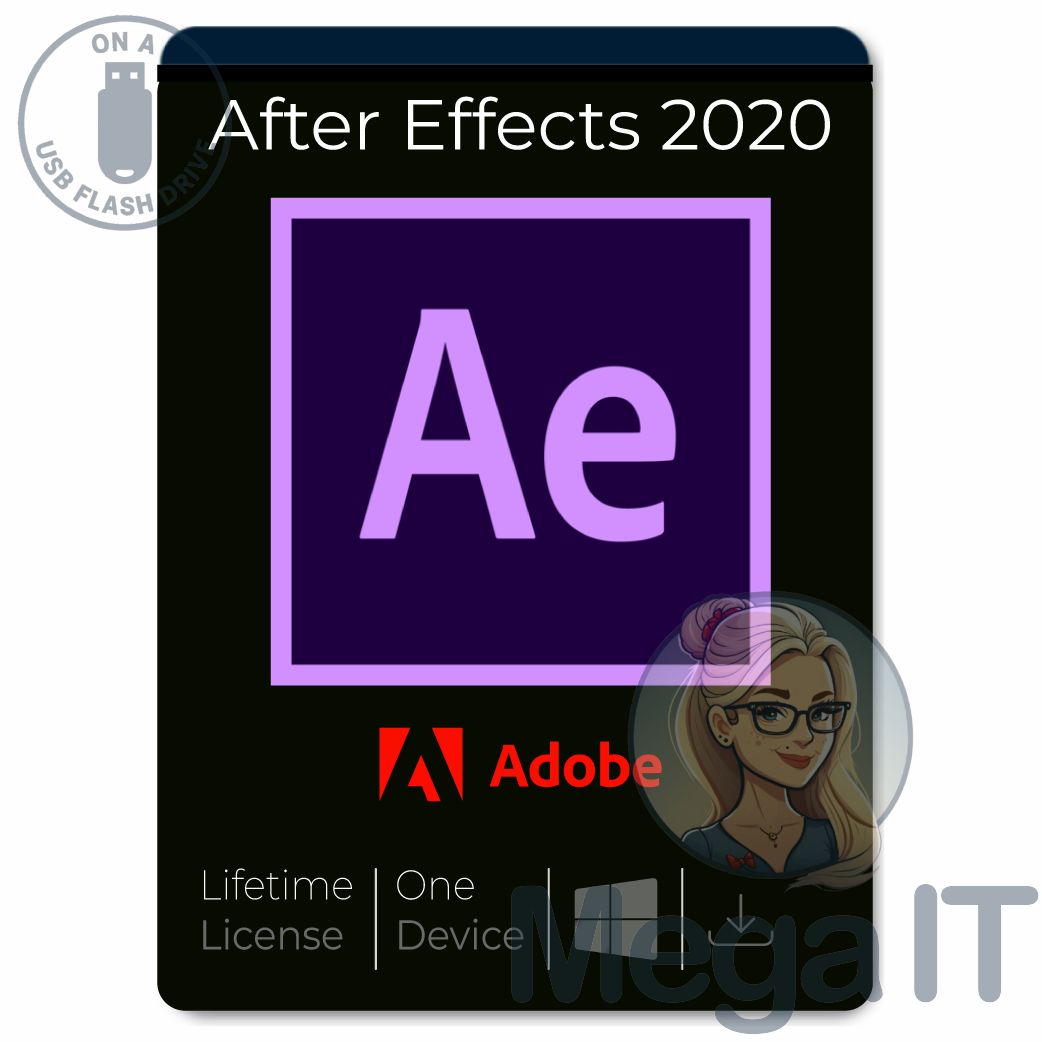 After Effects 2020 - Licencja Wieczysta (LifeTime) - Windows - Użytkownik Indywidualny - BOX (USB)