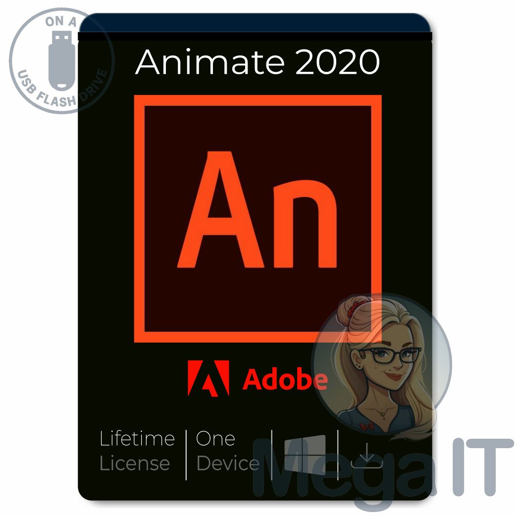Animate 2020 - Licencja Wieczysta (LifeTime) - Windows - Użytkownik Indywidualny - BOX (USB)