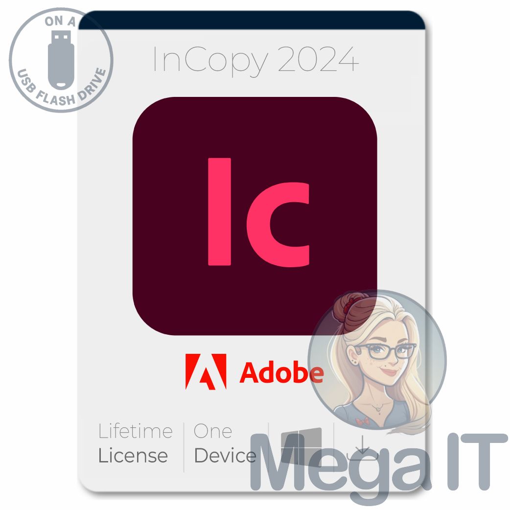 InCopy 2024 - Licencja Wieczysta (LifeTime) - Windows - Użytkownik Indywidualny - BOX (USB)