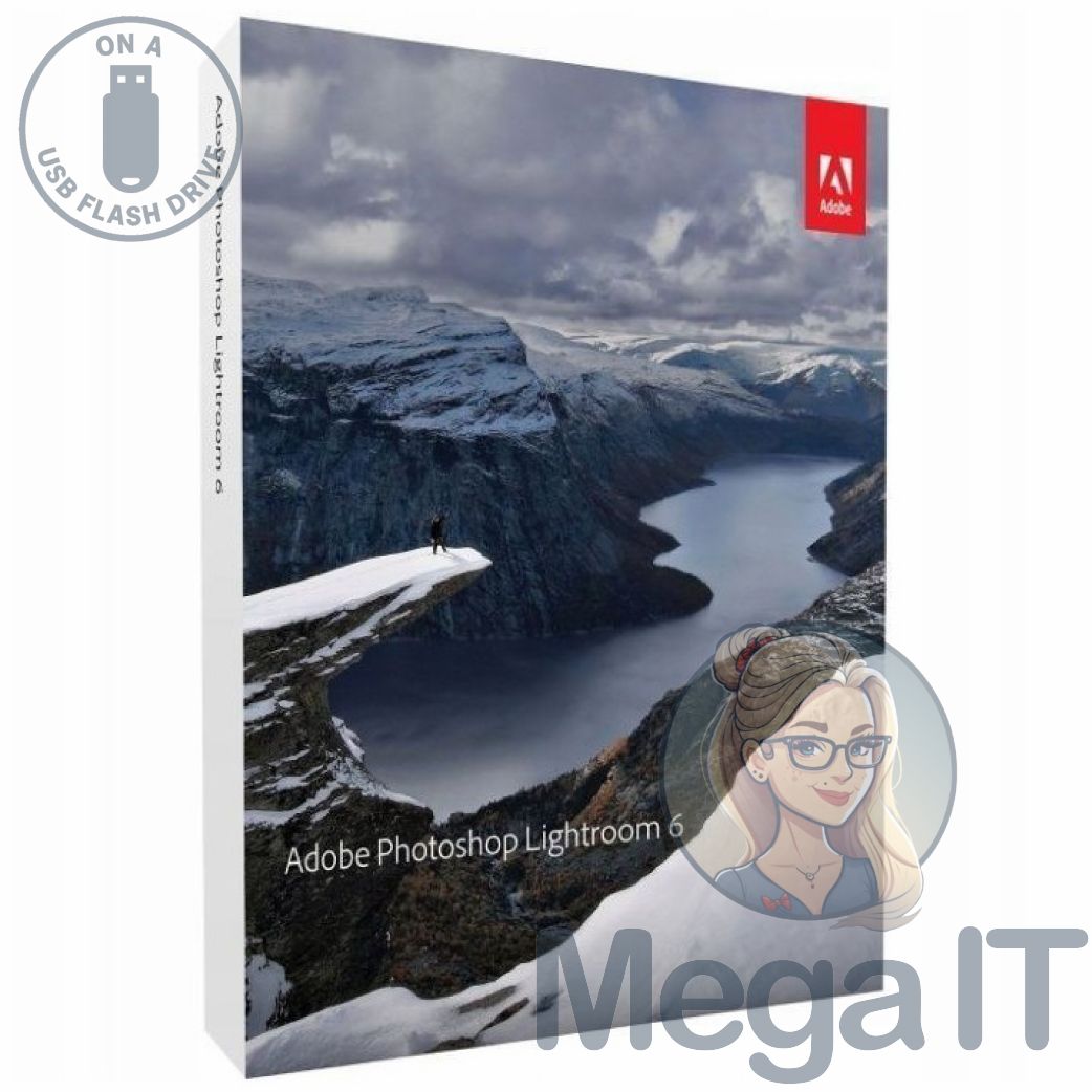Photoshop Lightroom 6 - Licencja Wieczysta (LifeTime) - Windows - Użytkownik Indywidualny - BOX (USB)