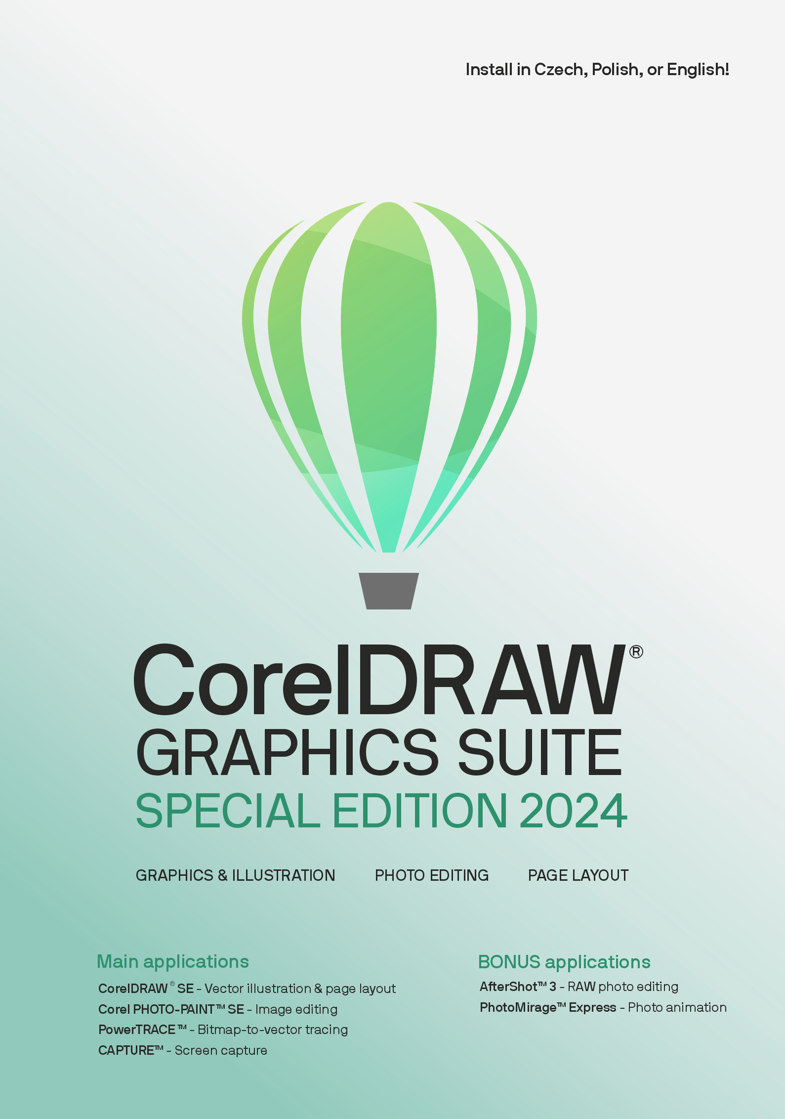 CorelDRAW Graphics Suite SE PL 2024